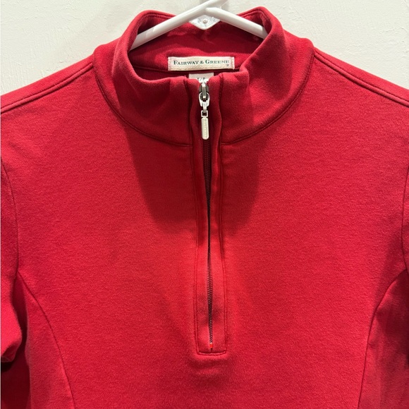 Fairway & Greene Quarter Zip Sweatshirt /Jacket - Picture 3 of 7
